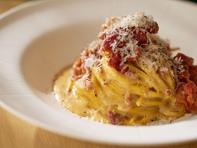 Troccoli alla Carbonara